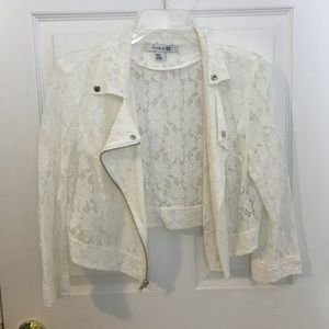 Forever 21 cropped jacket